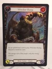 Wrecker Romp Red Pitch Rainbow Foil NM Unlimited Welcome to Rathe  FAB