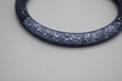 Swarovski Crystal Stardust BLUE GRAY Mesh 8