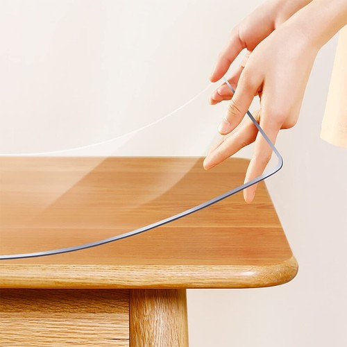 12X40 Inch Clear Tablecloth Glass Table Top Protector PVC Vinyl Table Cover P... - Picture 3 of 7