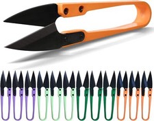 Anley 4" Sewing Scissors Set - Carbon Steel Trimming Nipper Yarn Multicolor