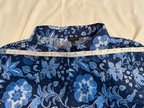 Talbot's TIE WAIST SHIRTDRESS - WHIMSICAL FLORAL - Picture 6 of 8