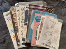 You Choose! New Vintage Iron On Transfers- Kittens, Animals,Kids,Babies, Flowers