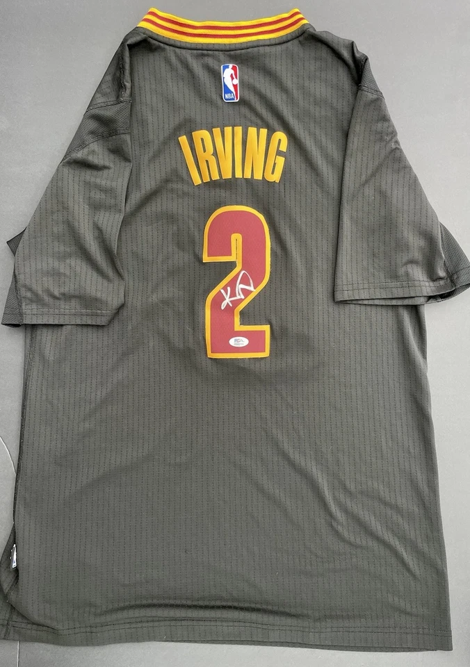 Kyrie Irving Signed Autographed Cleveland Cavaliers Jersey Finals Psa/Dna Coa - Image 2 of 4