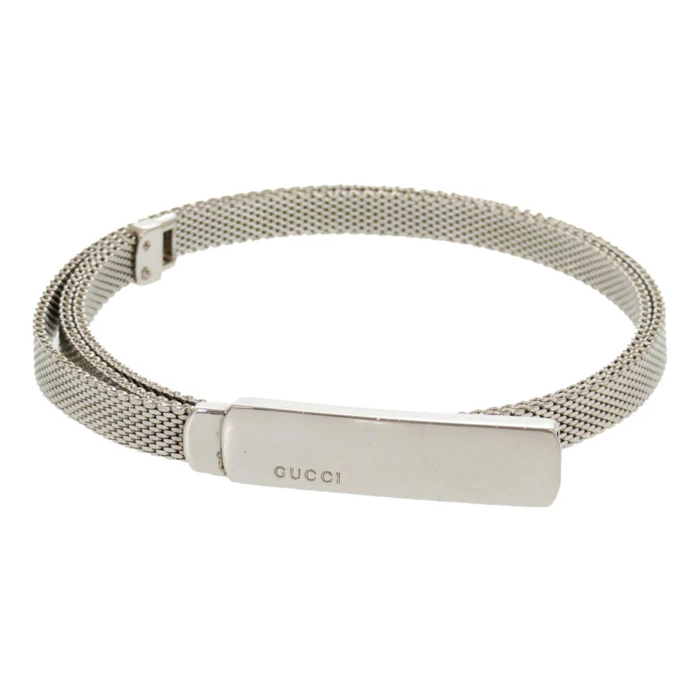 AUTHENTIQUE Plaque Ceinture Argent Métal 0218
