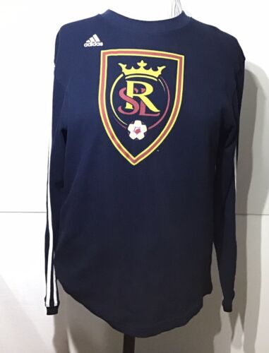 Adidas XL Real Salt Lake Thermal Graphic Long Sleeve Shirt - Picture 1 of 5