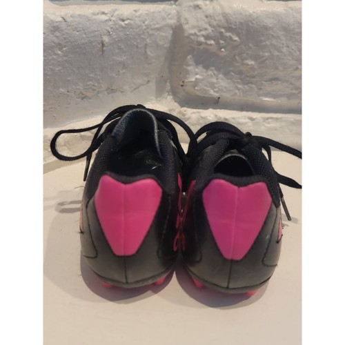 Adidas Goletto VII Fg J Black/Pink Soccer Shoes ( FV2895 ) size 11K - Picture 4 of 8