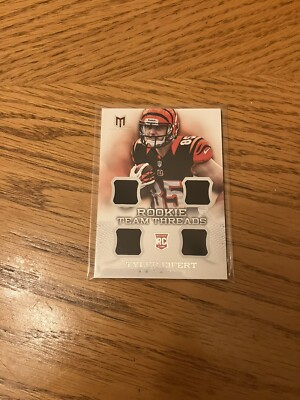 2013 Panini Momentum: Rookie Team Threads Quad Materials #19 Tyler Eifert /299