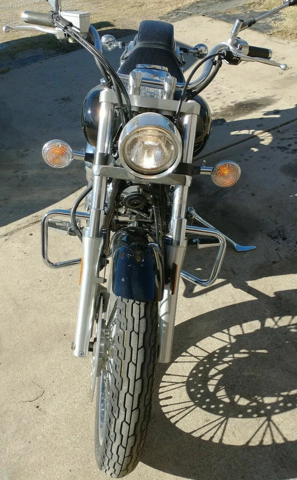 Protector de motor de barras de choque de carretera para Yamaha V-Star 650 400 XVS650 Classic 98-16 Foto 3 de 4