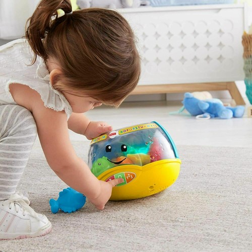 Fisher-Price Laugh & Learn Magical Lights Fish Tank Bowl TOY KIDS GIFT DYM75 NEW - Picture 3 of 8