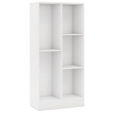 5-Cube Storage Organizer Bookcase Bookshelf Shelving Floor w/2 Anti-Tipping Kits