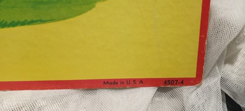 VINTAGE 1955 MILTON BRADLEY COMPANY 11 PIECE ROOSTER APTITUDE TEST PUZZLE 4507-4 - Picture 7 of 9