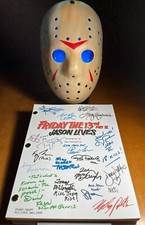 Friday the 13th Part VI: Jason Lives Script Signed- Autograph Reprints- 107 pgs