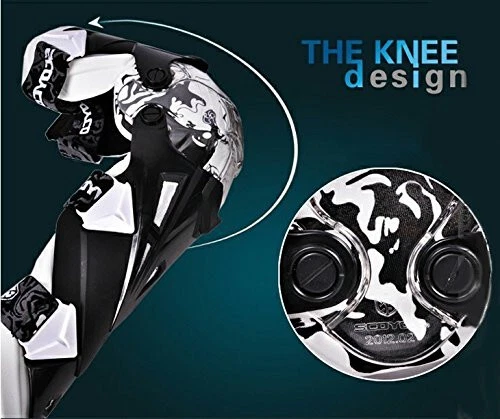 Scoyco Racing Knee Guards Motorcycle Knee Pad Hard Collision Avoidance - Image 4 of 4