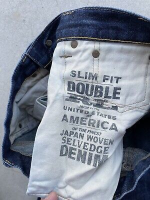 Ralph Lauren RRL Japanese Selvedge Denim Jeans Slim Fit Ralph Lauren RRL Japanese Selvedge Denim Jeans Slim Fit
