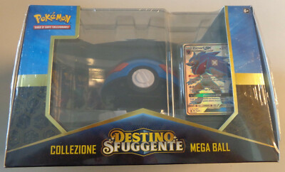 Pokemon New Hidden Fates ITA Leaky Destination Collection Mega Ball Zoroark GX