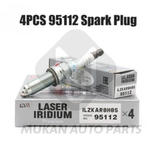 4Pcs Genuine ILZKAR8H8S 95112 Spark Plugs Laser Iridium For Honda Civic 1.5L L4