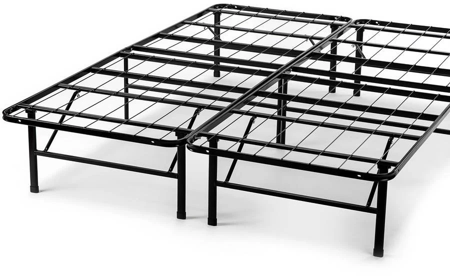 Marco de cama base inteligente de acero Spa Sensations 14 pulgadas de alto bajo almacenamiento tamaño king nuevo Foto 3 de 4