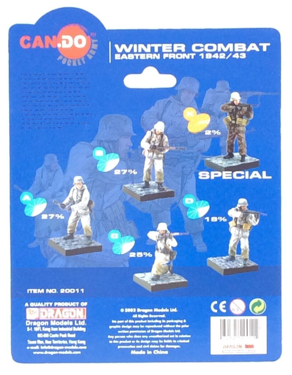 Dragon Models 1:35 CAN DO 20011 Pocket Army WINTER COMBAT German