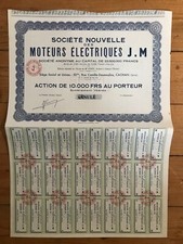 MOTEURS ELECTRIQUES JM (SCEAUX 92) (B4)
