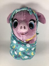 Disney Jr Just Play Plush TOTS Cuddle And Wrap Pearl The Piglet 10  Stuffed Toy