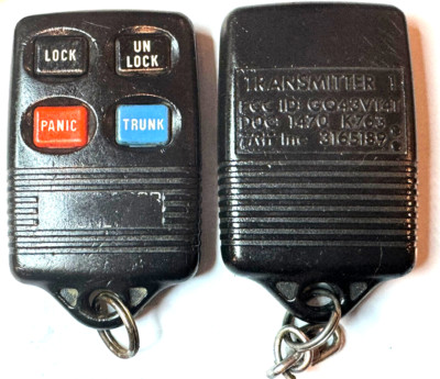 1 OEM MERCURY 92-00 REMOTE KEY FOB KEYLESS CAR ENTRY CONTROL DRIVER DOOR ONLY
