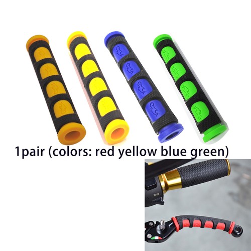 2Pcs/pair Motorcycle Brake Clutch Lever Cover Grips Handgrip Guard Rubber NEW