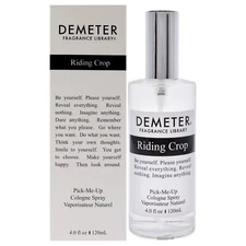 Riding Crop by Demeter for Unisex - 4 oz Cologne Spray