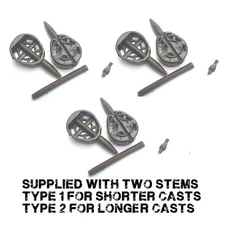 6 qty Preston Innovations style Banjo Swim Feeder In Line 30g Flat Method Feeder