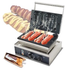 Kolice Commercial Waffle Machine Waffle Iron sticks Maker-Strange Shape,4 Sticks