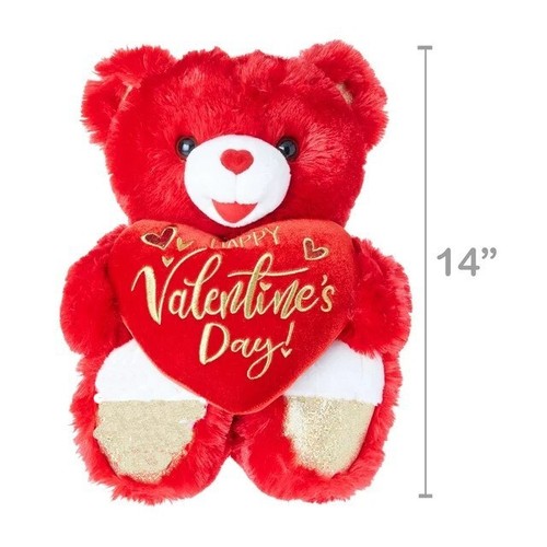 WAY TO CELEBR VALENTINSTAG Geschenk SWEETHEART TEDDYBÄR ROT - Bild 5 von 80