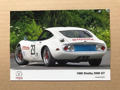 1968 Shelby 2000 GT Pressefoto - Toyota