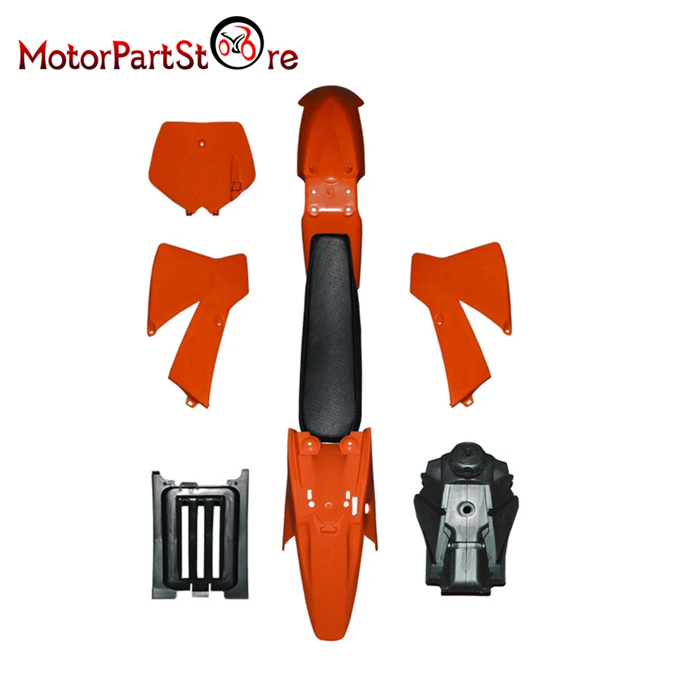 Compatible con KTM50 KTM SX 50 JUNIOR 50CC SX 2002-2008 GUARDABARROS PLÁSTICO Tanque Foto 2 de 4