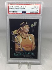 2016 Topps A&G X #212 Maria Sharapova PSA 8 (Top Pop, Pop 2)