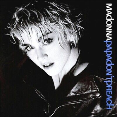 Madonna Papa Don't Preach BANNER HUGE 3x3 Ft Poster Tapestry album cover art