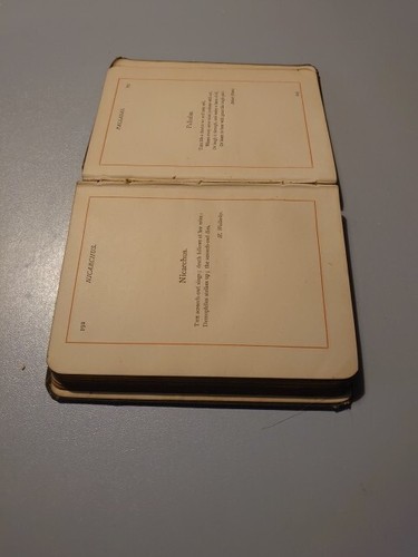 Greek Anthology Antiquarian 1896 Ex School Book some annotations gilt edge - Picture 5 of 5