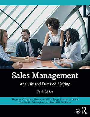 Sales Management: Analysis and Decision - Paperback, by Ingram Thomas N.; - Good