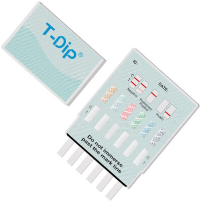 14-Panel Urine Drug Test Dip Card WDOA-8145EF (Pack of 20) FREE S/H