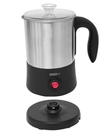 Schiumatore Per Latte Elettrico USB - Frullino A Batteria Per Cappuccino E Bevande Calde - Colore Nero