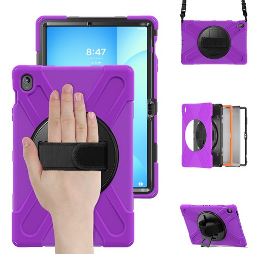 One Button Retract Stand Case Cover for Samsung Tab S10 FE+ 13.1" X620 X626B - Picture 97 of 108