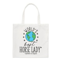 Weltweit Beste Pferd Damen Regular Tragetasche Lustig Witz Favorit Tier Shopper