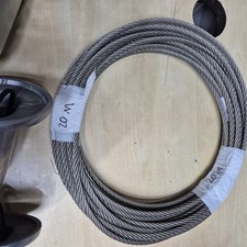 steel wire rope 9mm ,used for winching, lifting, or pulling applications