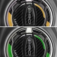 Labelbike Schutz-Aufkleber FüR Motorrad Tankdeckel Kawasaki Z650 2025-2026