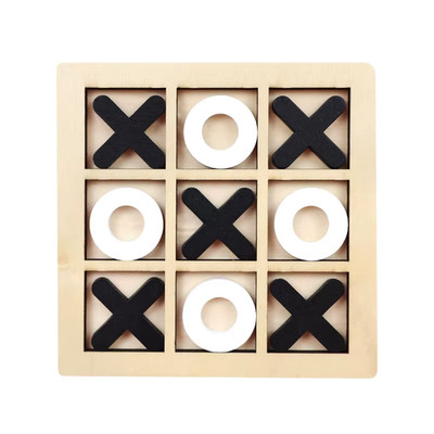 Montessori Play Game Wooden Toy Mini Chess Interaction Puzzle Training Brain Lea