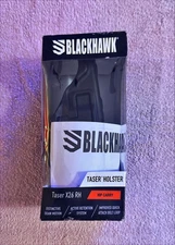 Blackhawk SERPA L2D Taser Holster - Basketweaved Black (44H015BK-R)