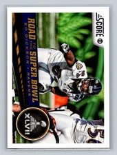 2013 Score #260 Ed Dickson Road Superbowl Baltimore Ravens