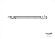 Flexible de frein Skoda FELICIA