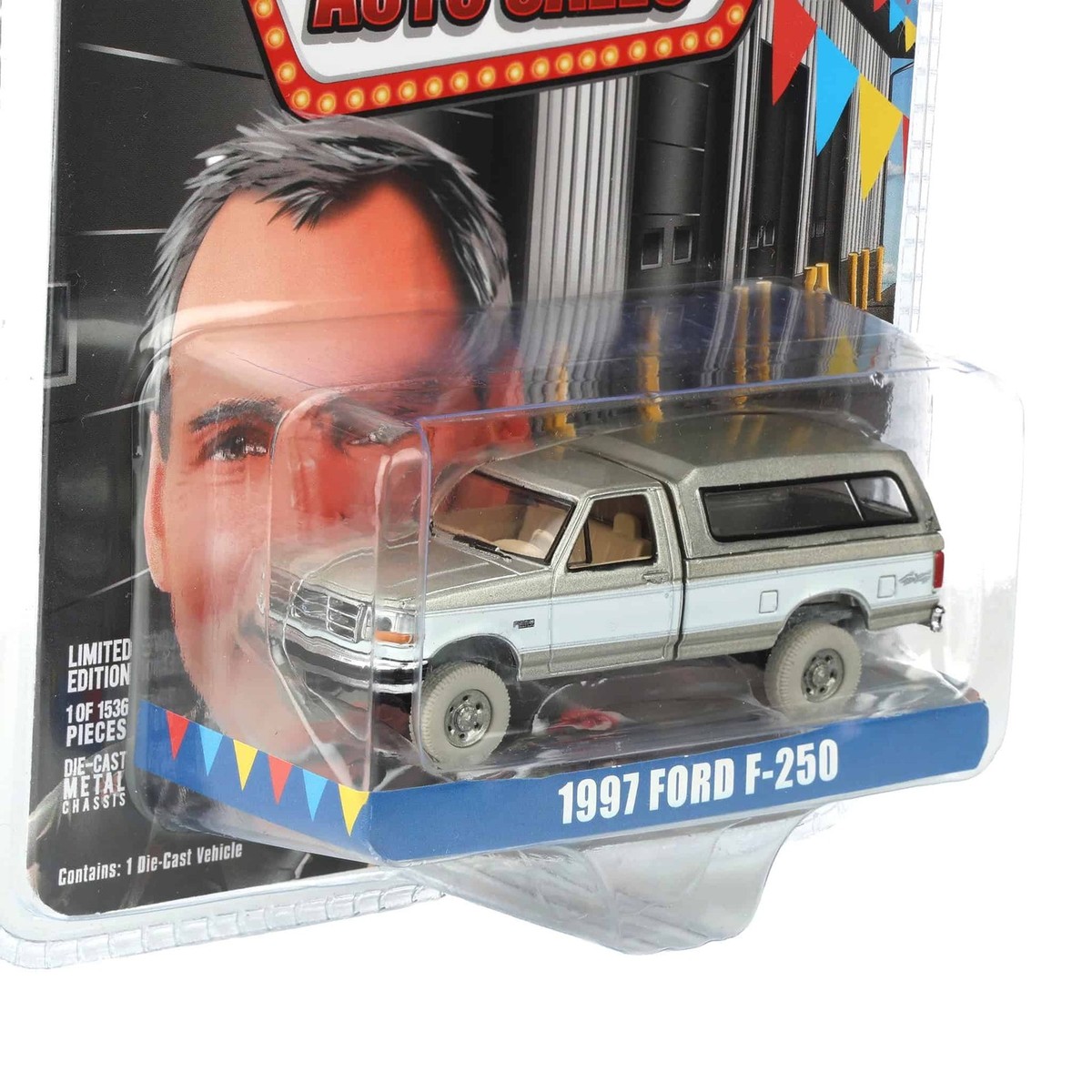 ミニカー Green light Pickup/ Truck Set 1995 Ford F-250 Pickup Truck, Green - Greenlight 38020F/48 - 1/64