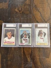 Topps Nolan Ryan Angels MLB HOF Graded Card Lot 1976 1978 1979 Beckett BVG