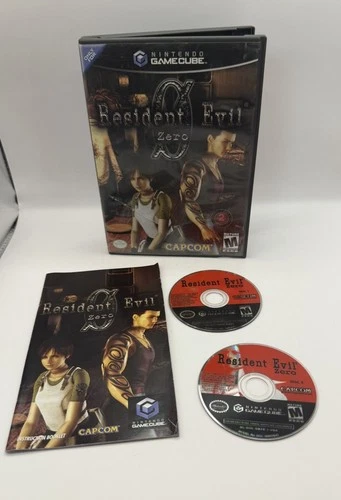 Resident Evil 0 Zero GameCube 2002 Complete CIB (TESTED)