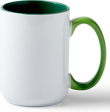 Cricut Beveled Blank-15 Oz/425 Ml 1 Ct 15 OZ BEV Ceramic Mug Blank Forest 1